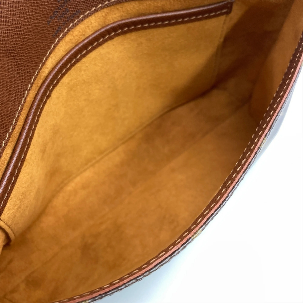 LOUIS VUITTON Brown Monogram Canvas Shoulder Bag - Picture 10 of 12
